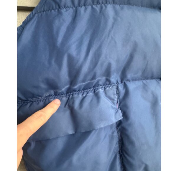 Vintage Woolrich Puffer Vest XL Blue Insulated - Picture 9 of 11